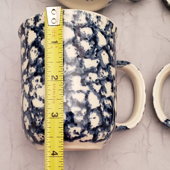 Folk Craft SPoNGe Coffee Mug Set (4) - Picture 8 of 9